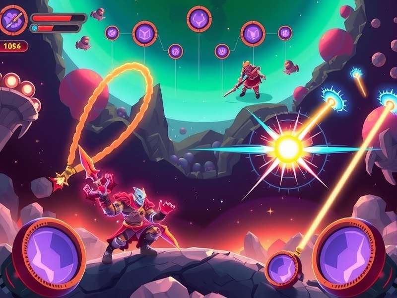 Astral Nut Assault gameplay screenshot